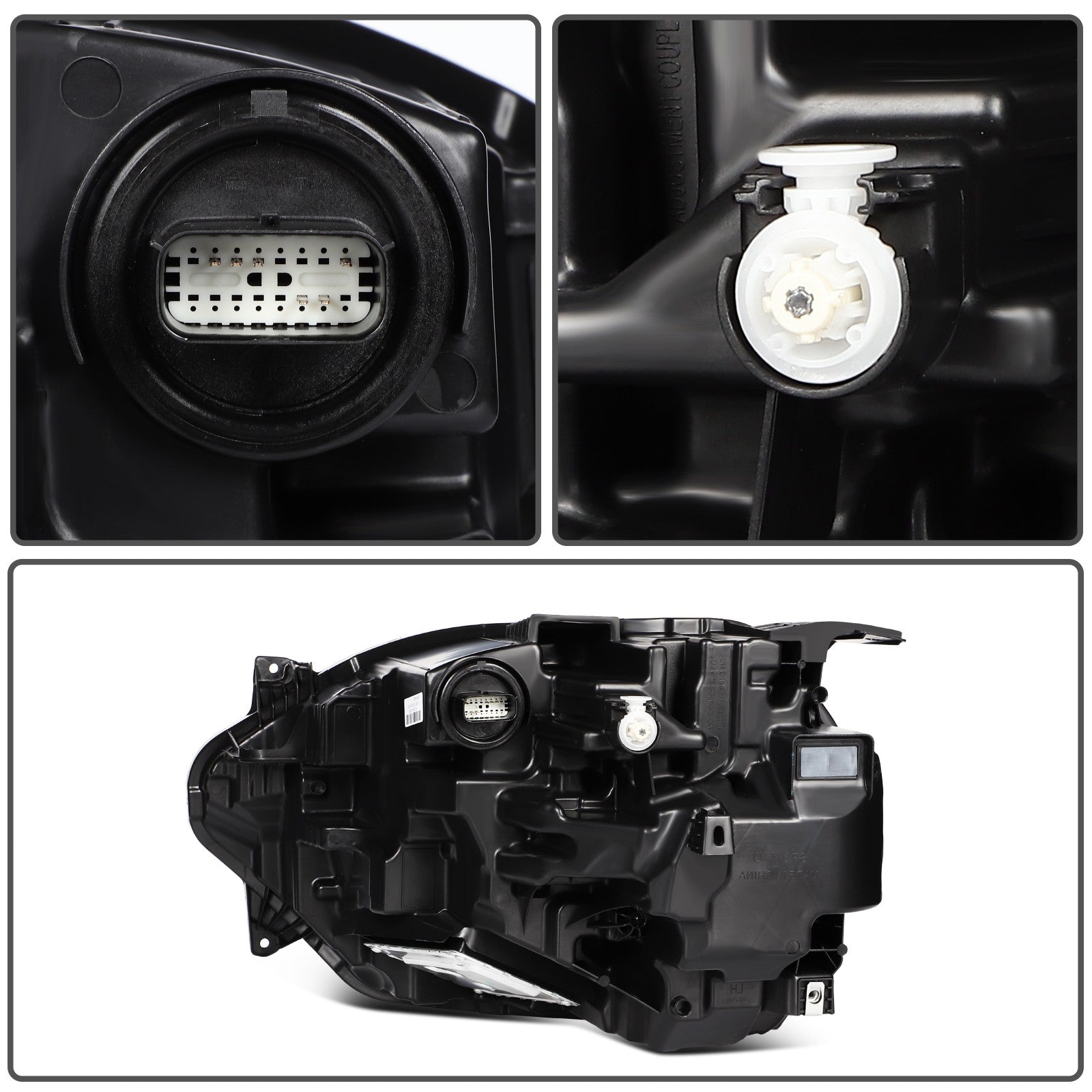 For 2021-2024 Ford Bronco Sport Right Side Headlights Assembly w/LED DRL 6B93BC-57