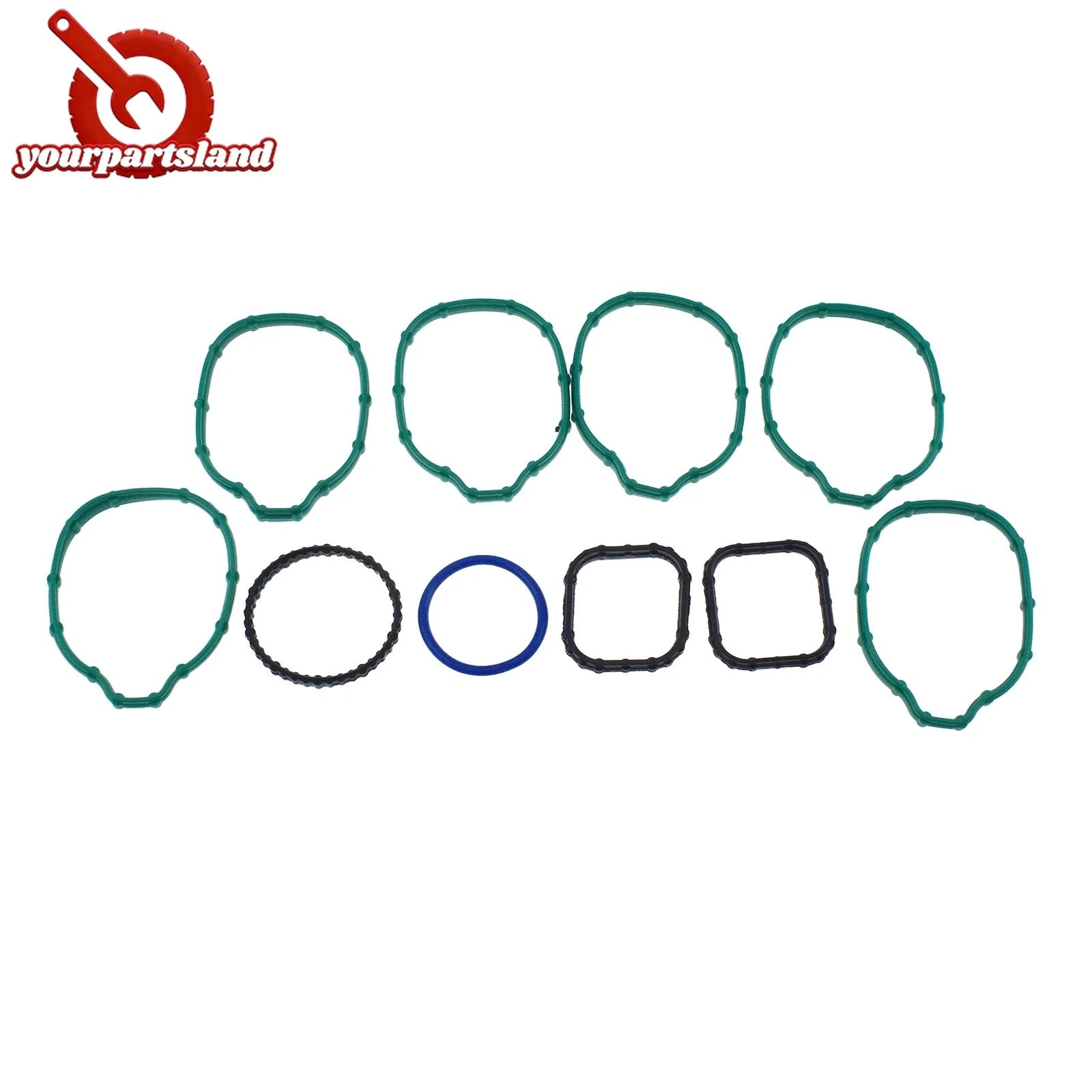 Intake Manifold Gasket Set For Ford Lincoln 3.5L-3.7L V6 99M 99K 99R 2011-2015 6B93BC-57