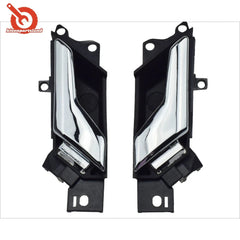 Chrome Inside Door Handles Left Right For 2012-15 Captiva Sport 08-10 Saturn Vue 6B93BC-57