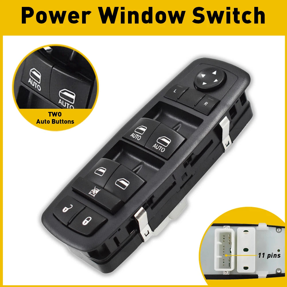 For 2011-2013 Jeep Grand Cherokee Front Left Master Power Window Door Switch EOA 6B93BC-57