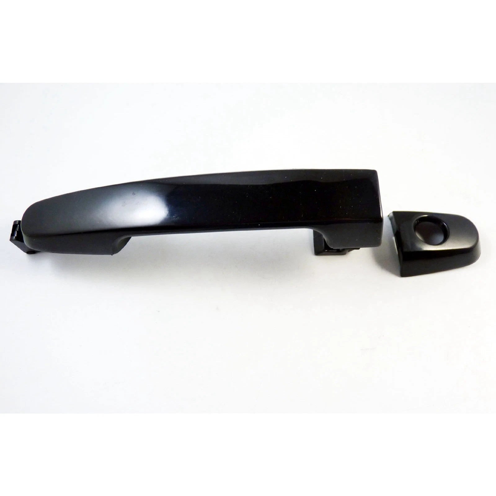 FOR Toyota Pontiac Outside Exterior Door Handle With Keyhole Front Smooth Black 6B93BC-57