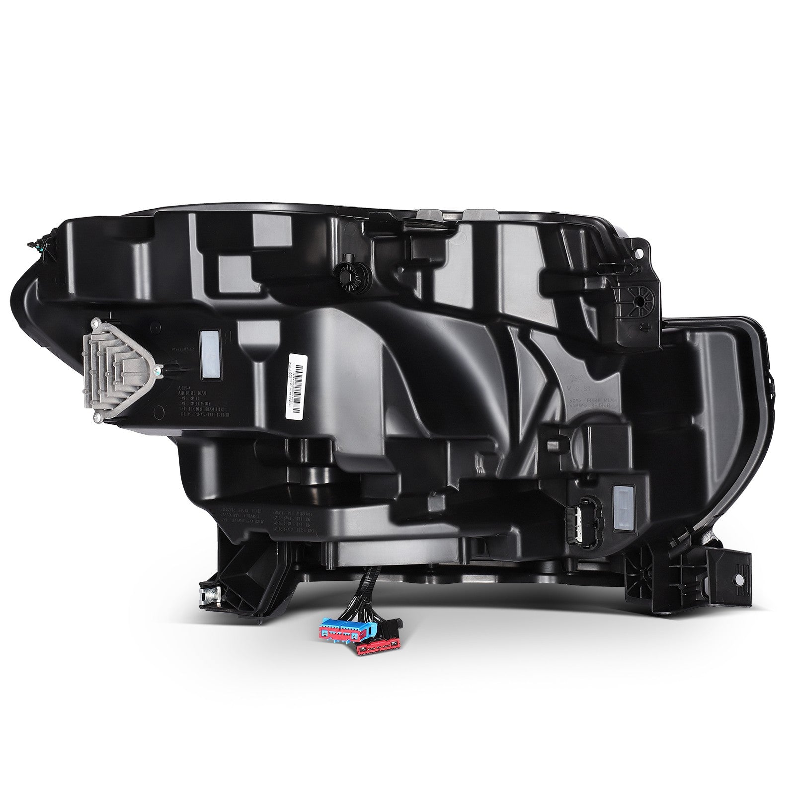 Pair Kit LED Headlights Assembly For 2022-2024 Ford Expedition 3.5L Black Amber 6B93BC-57