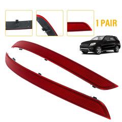 2X Rear Bumper Reflector For Mercedes Benz ML350 GLE350 GLE400 ML63 AMG 12-15 EA 6B93BC-57
