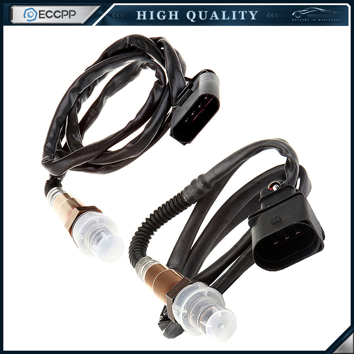 2pcs for VW Jetta Golf Beetle Upstream Downstream A/F Ratio Oxygen 02 Sensor O2 KOEEP