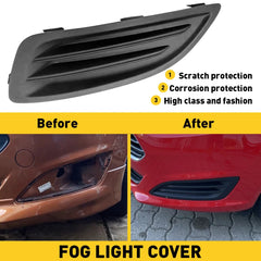 Front Left Driver Side Bumper Fog Lights Cover Bezel For 2014-2019 Ford Fiesta A 6B93BC-57