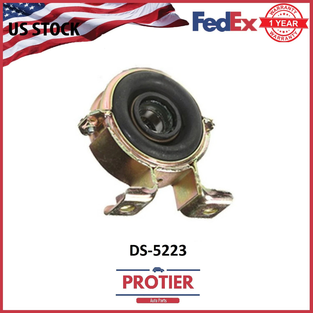 Protier Drive Shaft Center Support Bearing - Part # DS5223 6B93BC-57