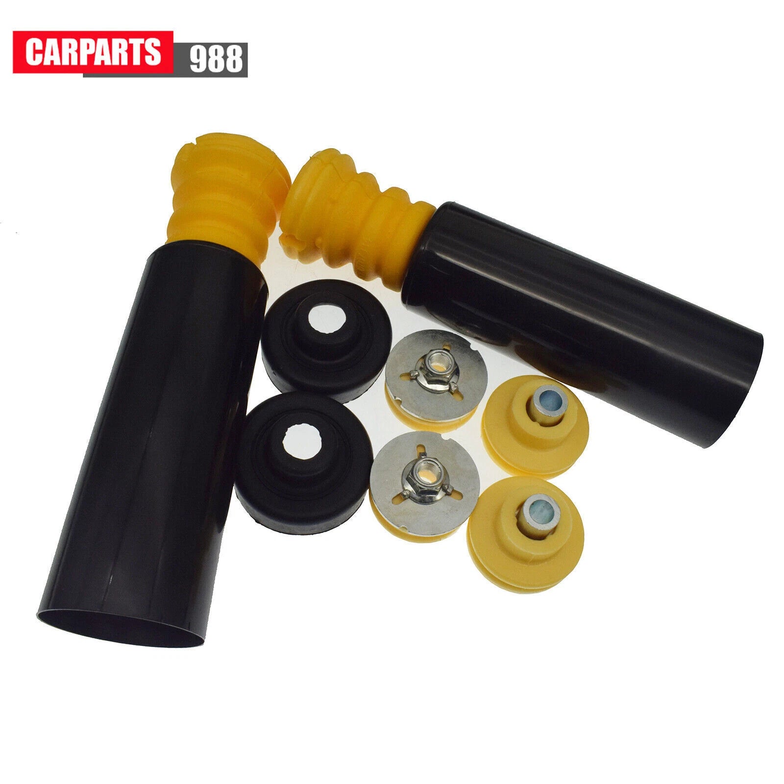 For BMW E90 E92 E93 E82 Rear Upper Lower Shock Mounts Grommets & Bump Stops Kit 6B93BC-57