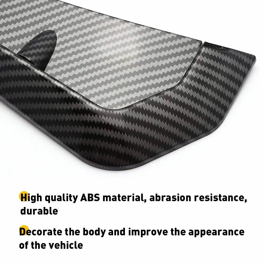 2pcs Carbon Car Fiber Side Fender Vent Air Wing Cover Trim Exterior Accessories 6B93BC-57
