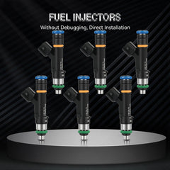 For Chrysler Town & Country Dodge Grand Caravan 3.8L 2008-2010 6x Fuel Injectors 6B93BC-57