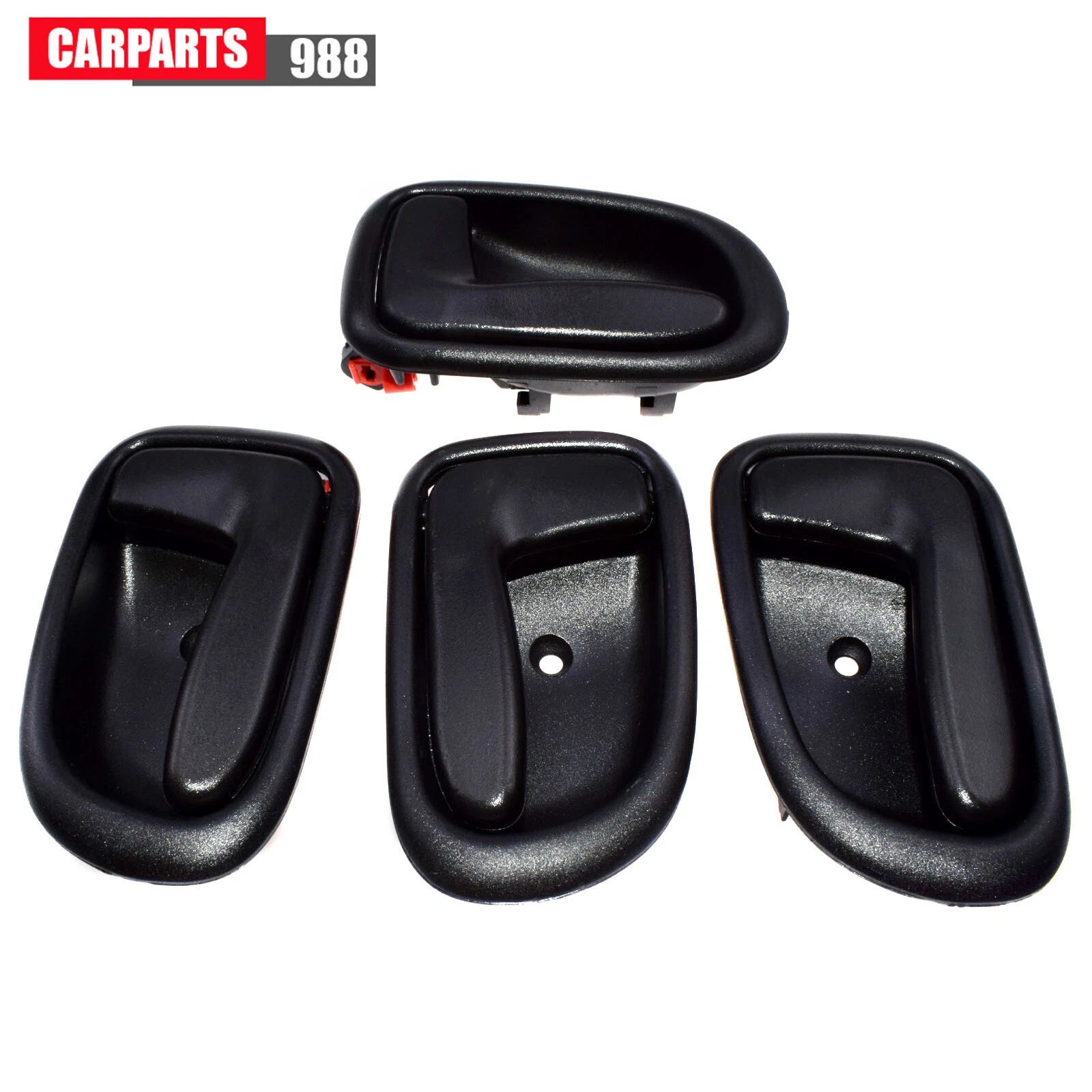 4Pcs Inside Door Handle Front Rear Left Right For 93-97 Toyota Corolla Geo Prizm 6B93BC-57