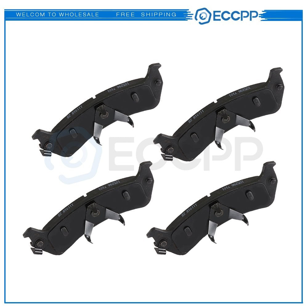 Rear Metallic Brake Pads For 1997-2001 Mercury Mountaineer 1995-02 Ford Explorer 6B93BC-57