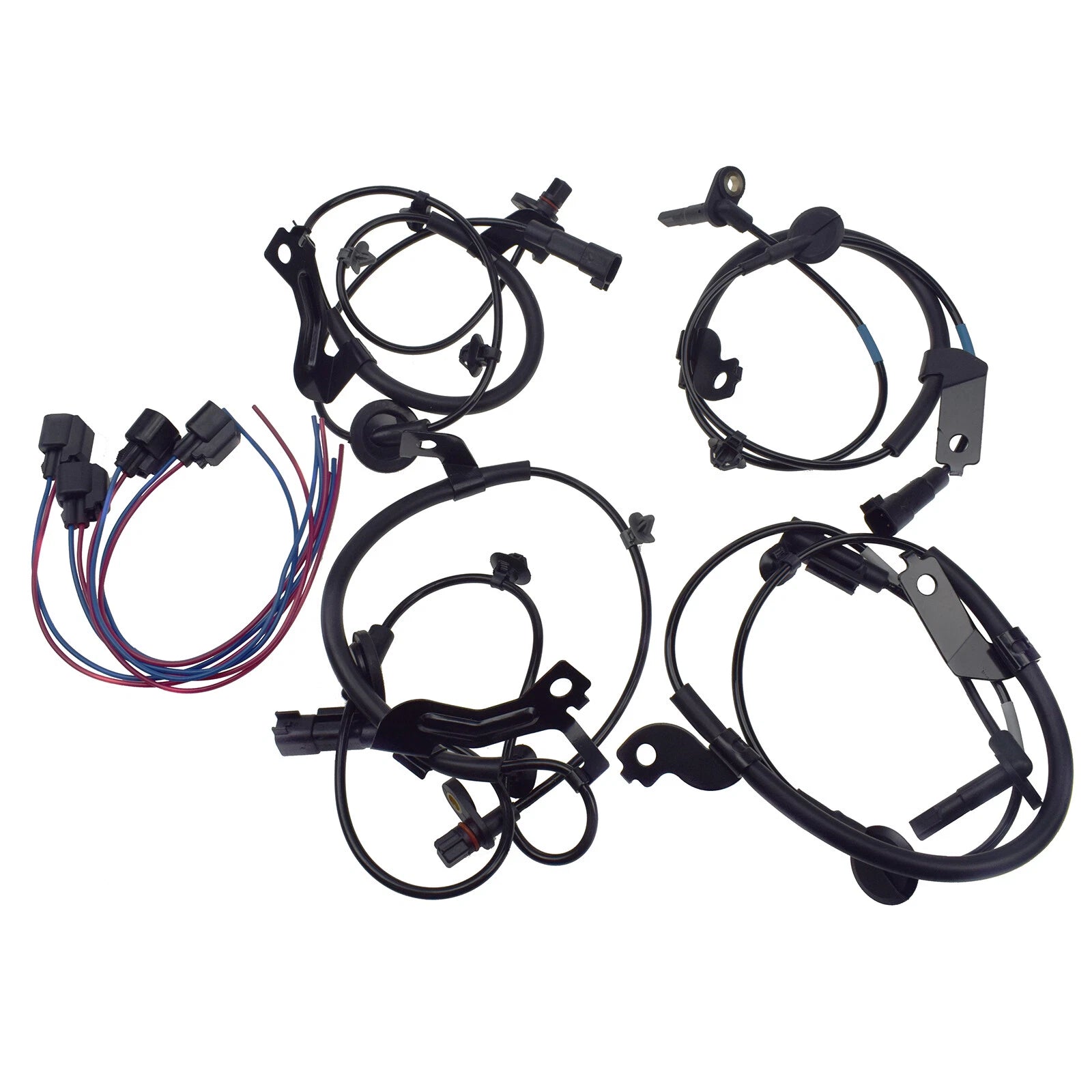 ABS Wheel Speed Sensor W/ Connectors For Mitsubishi Lancer Outlander 2008-2017 6B93BC-57