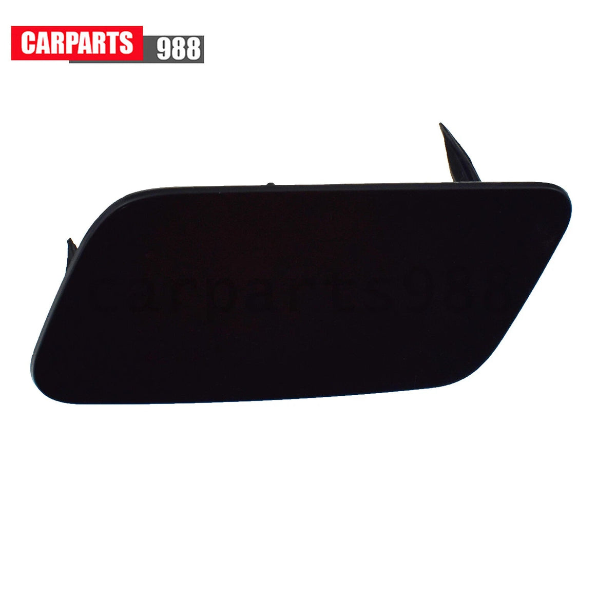 Front Left Headlight Washer Nozzle Cover Black For Audi A3 2012-2016 8V3955275 6B93BC-57