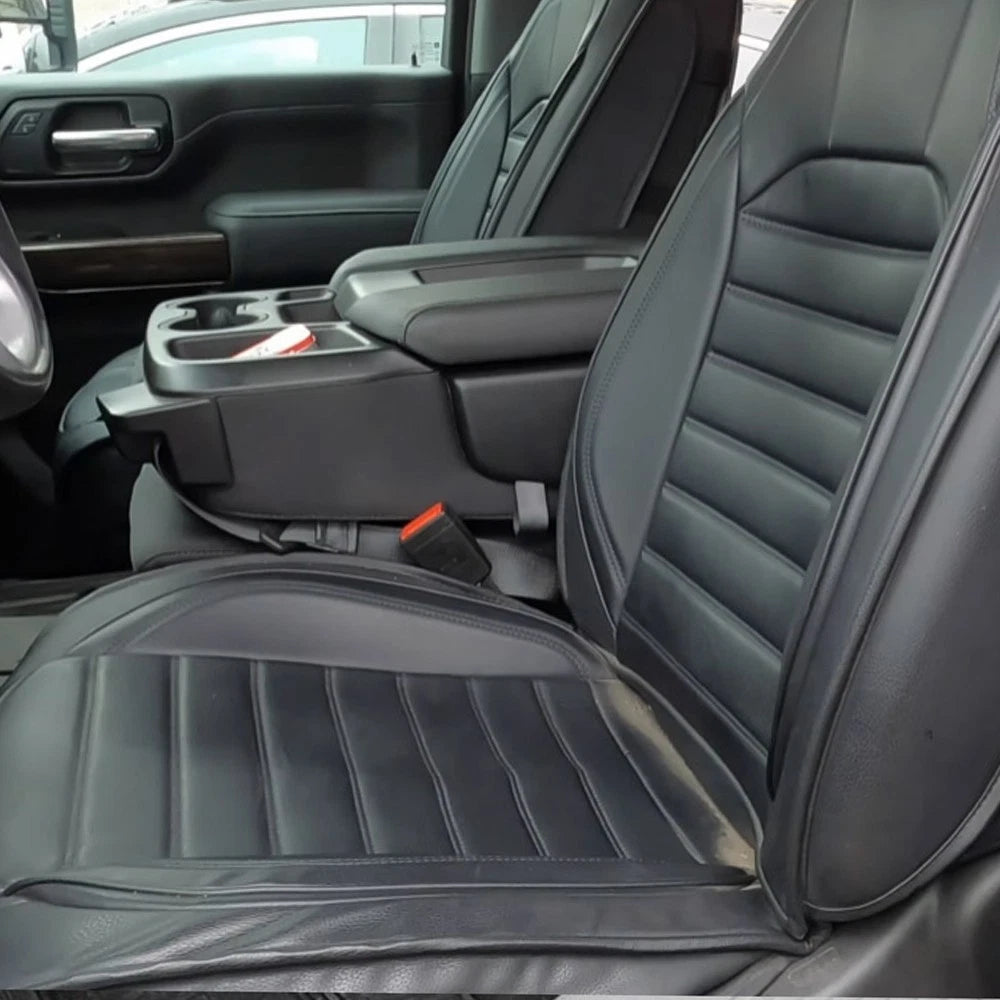 Console Lid Armrest Cover Pad For 2019-24 GMC Sierra Chevy Silverado Jump Seat A 6B93BC-57