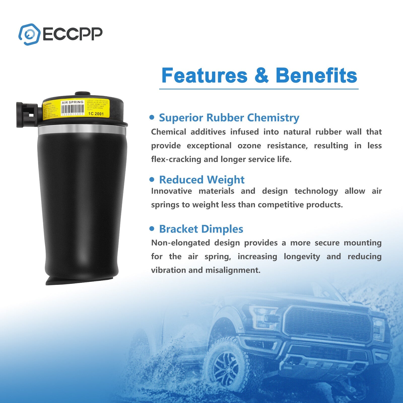 Air Suspension RWD Rear Bag For Lincoln Navigator 98-2002 Ford Expedition 97-02 KOEEP