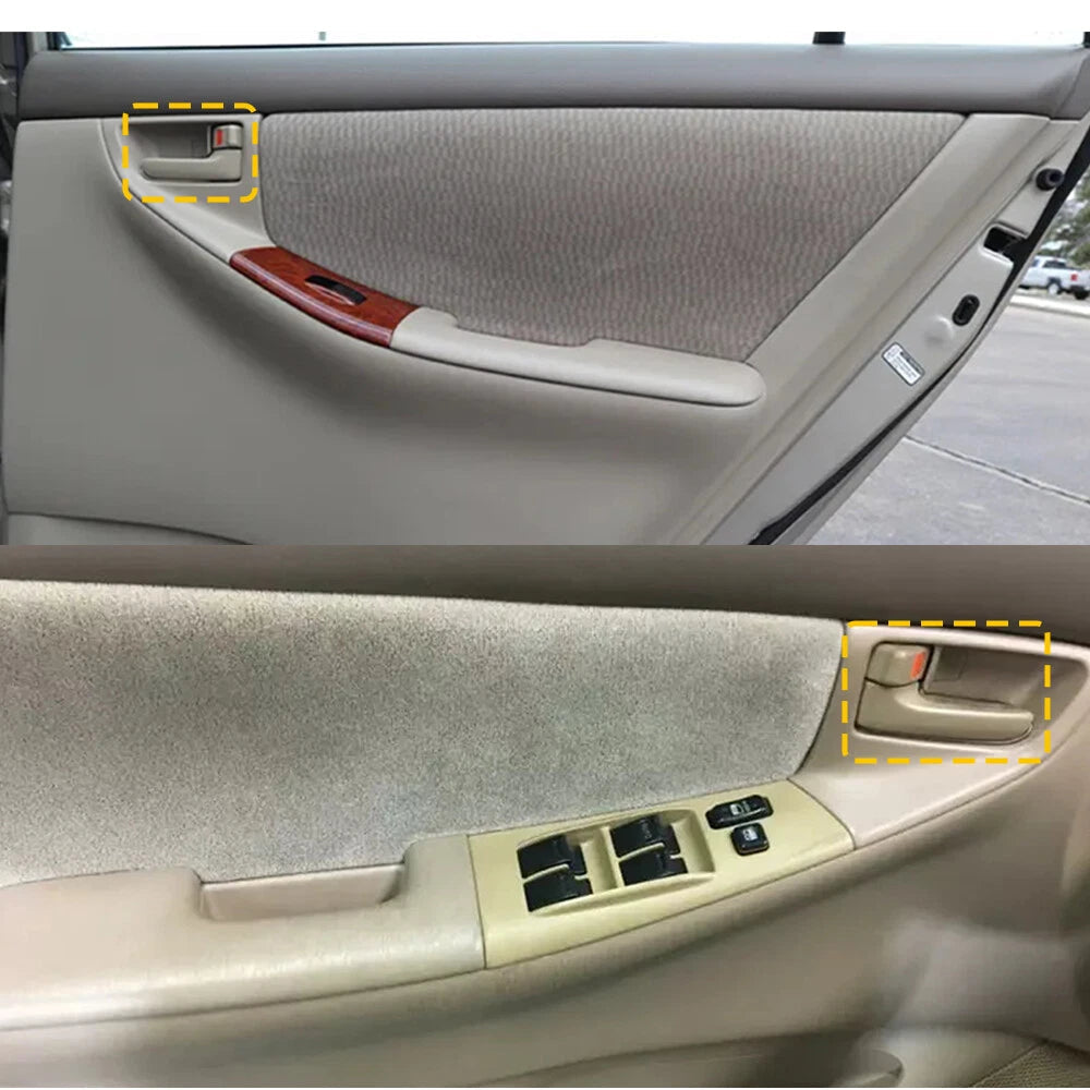 Interior Inside Door Handle Front Rear For 2003-2008 Toyota Corolla Matrix EOA 6B93BC-57