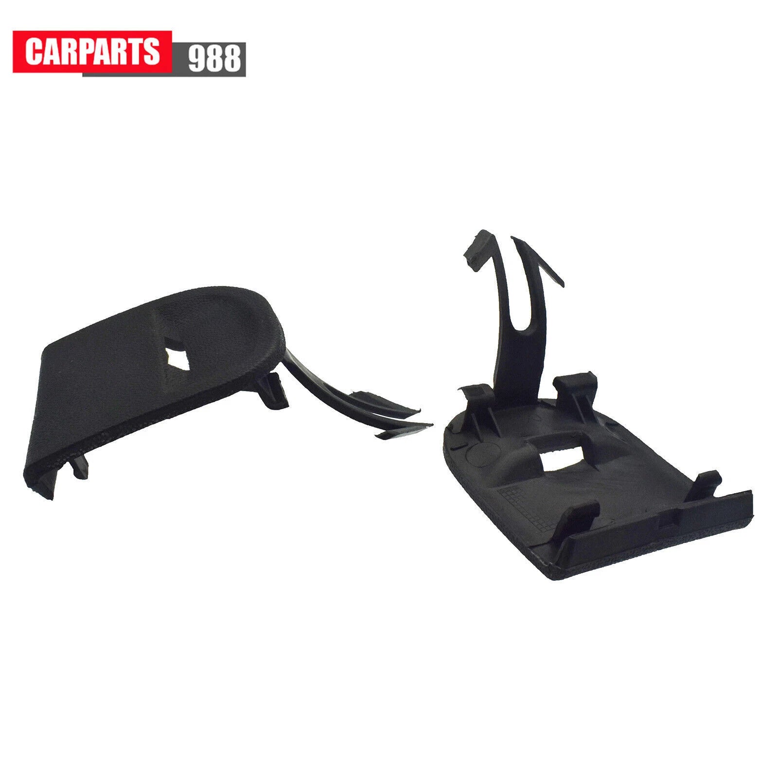 Pair Left Right Rear Bumper Tow Hook Eye Cover Cap for Porsche Cayenne 2008-2010 6B93BC-57