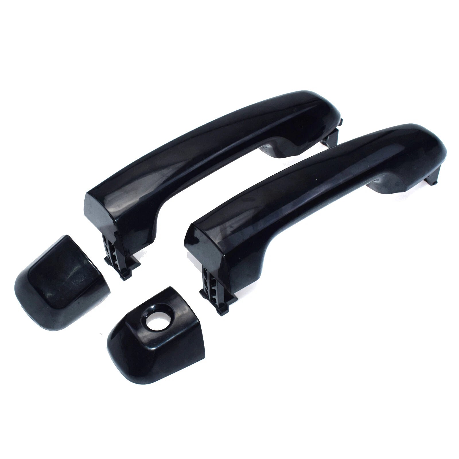 2Pcs Outside Door Handle Black Front Left Right for 2010-2014 Toyota 4Runner 6B93BC-57