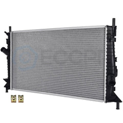 Aluminum Radiator & Condenser Cooling Kit For 04 05 2006 2007 2008 2009 Mazda 3