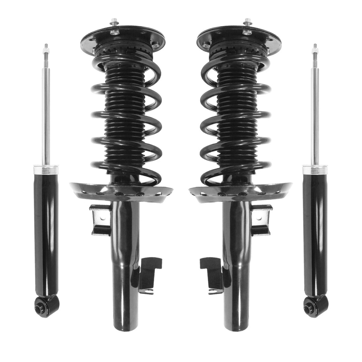 Front & Rear Complete Strut Assembly Shock Kit for 2011-2017 Volvo S60, 6B93BC-57
