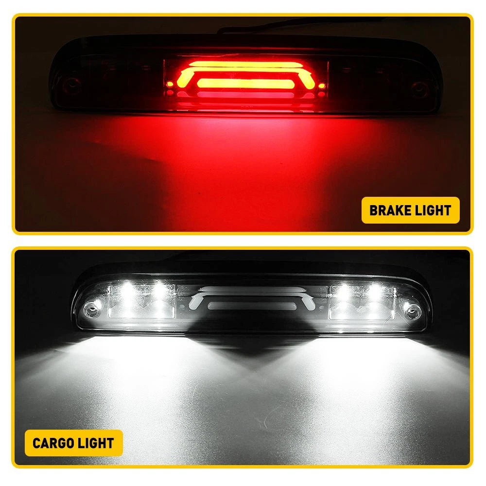 LED Rear Third 3rd Light Brake Black for 2014-18 Sierra/Chevy GMC Silverado G 6B93BC-57