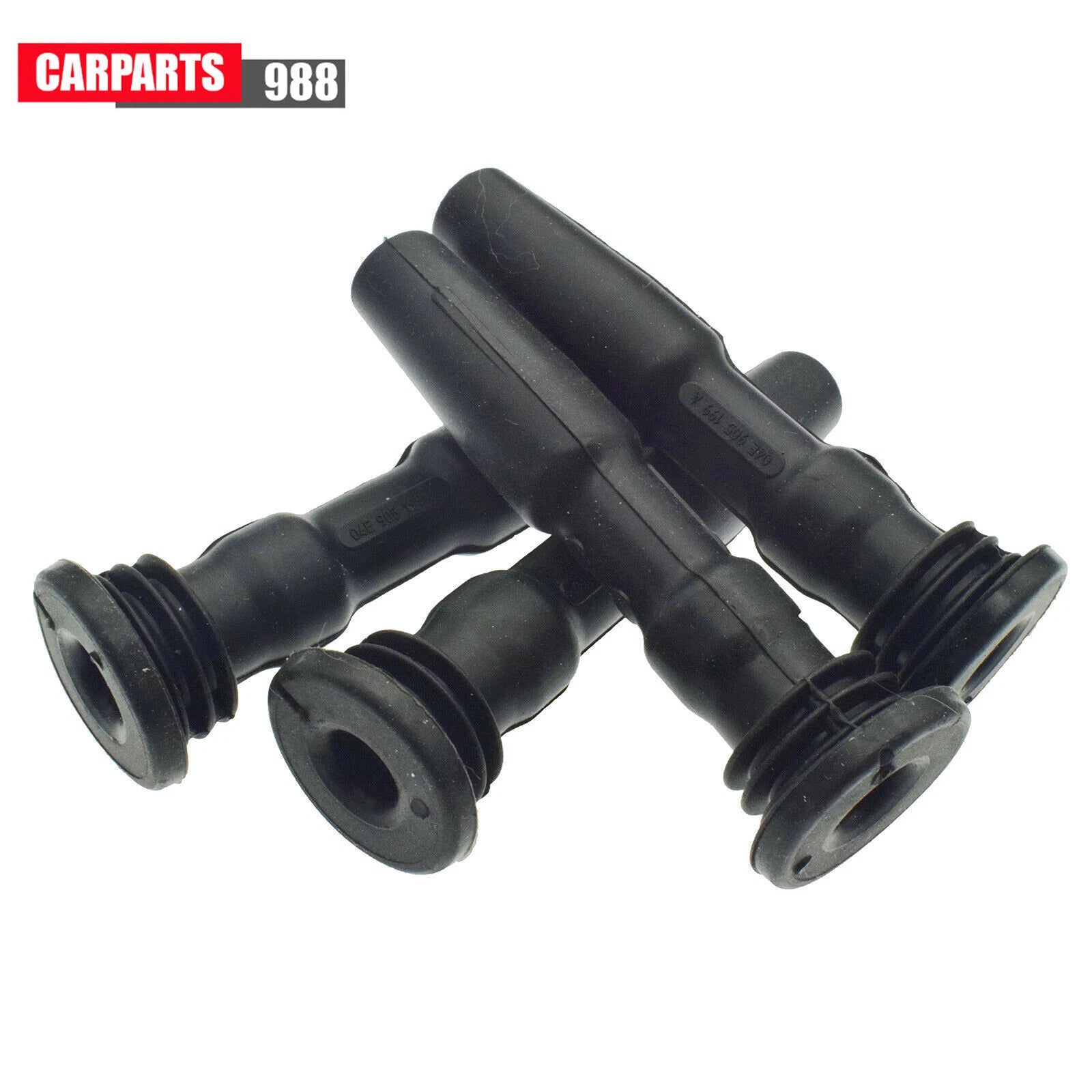 4x Ignition Coil Rubber Spark Plug For VW Golf 2015-17 CC 12-17 Audi A3 2015-20 6B93BC-57