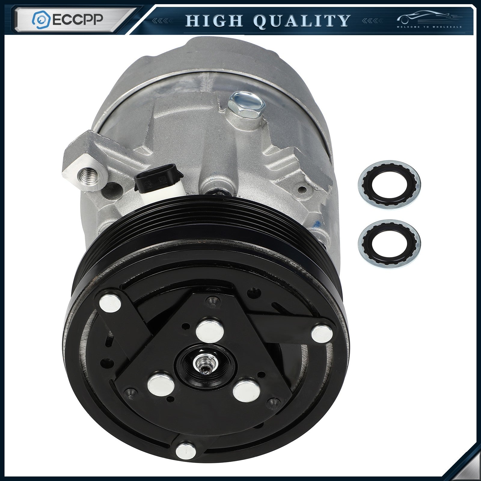 A/C  AC Compressor For 94-95 Buick Skylark Chevrolet Cavalier Pontiac Grand Am 6B93BC-57