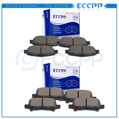 Front and Rear Brake Ceramic Pads For 2005 2006 2007 Toyota Avalon Performance 6B93BC-57