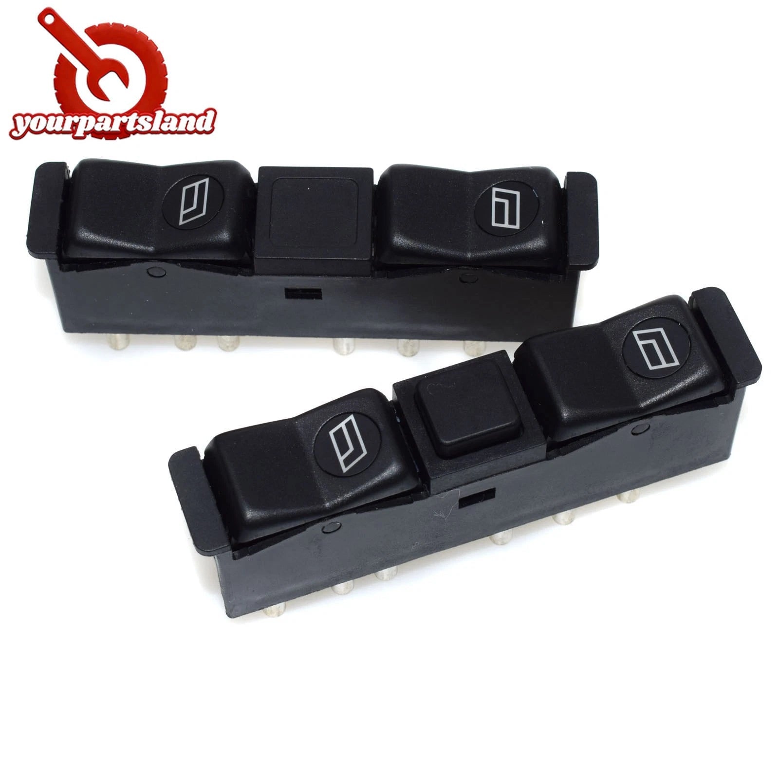 Pair Front Right&Left Door Master Electric Power Window Switch for Mercedes Benz 6B93BC-57
