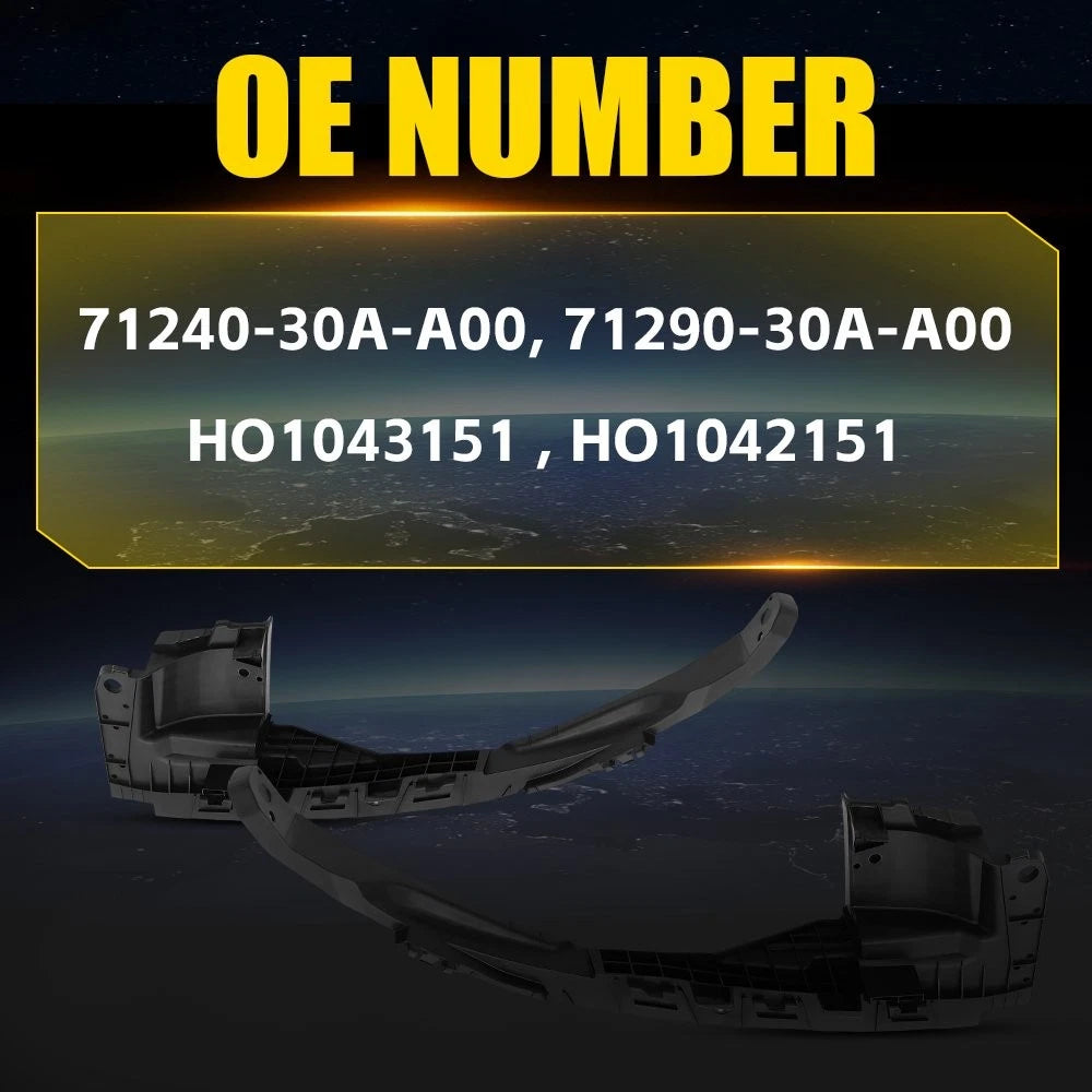 2pcs For 2023-2025 Honda Accord Sedan Headlight Bracket Mounting Support Set EOA 6B93BC-57