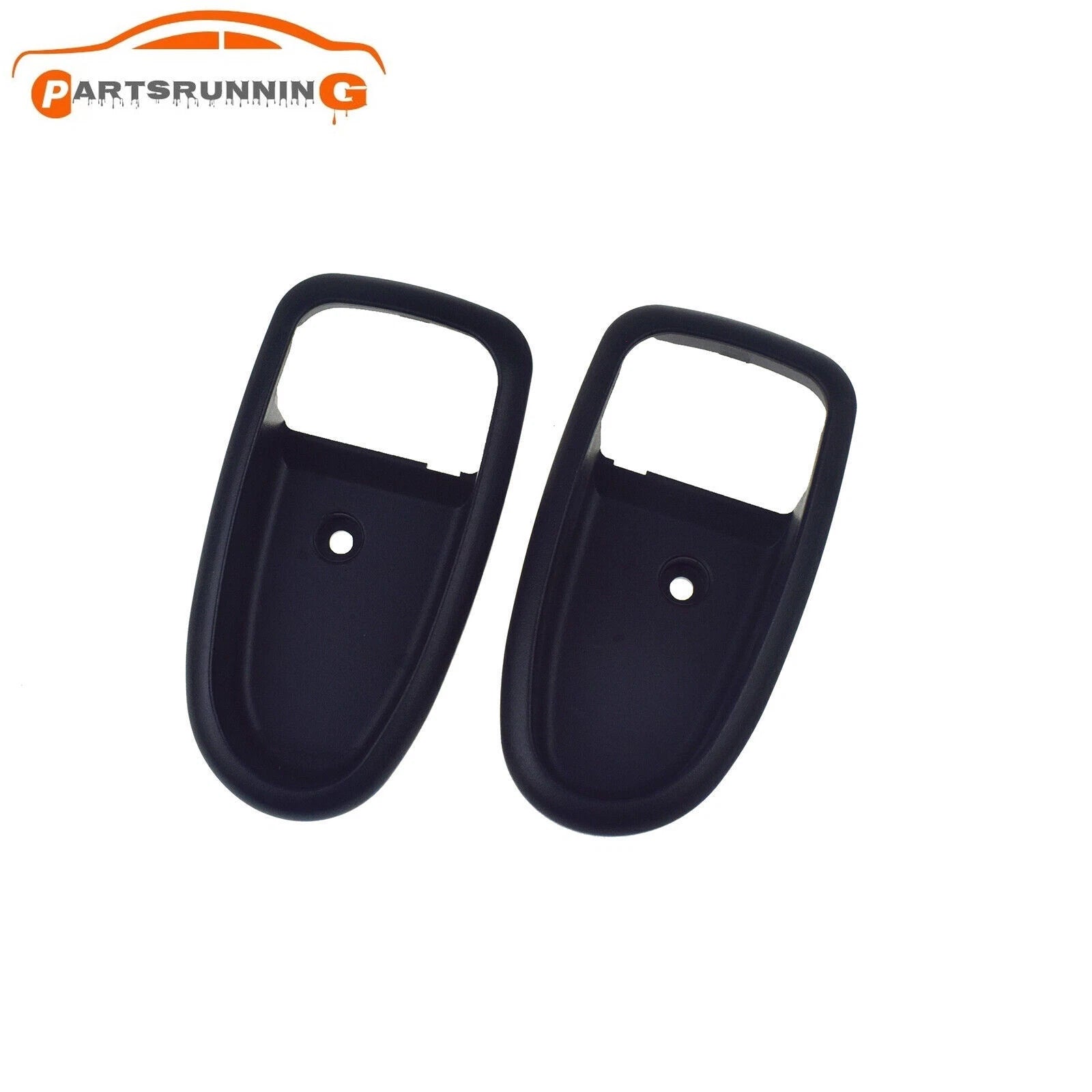 2PCS Left Right Interior Door Handle Bezel Trim Cover For Hyundai Elantra 01-06 6B93BC-57