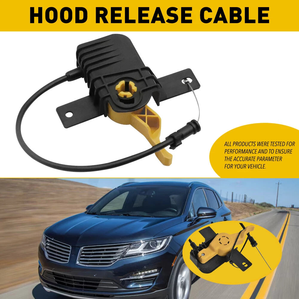 Hood-Latch Lock Release Cable Fits 2013-2018 Ford Escape/2015-2018 Lincoln MKC A 6B93BC-57