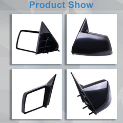 Driver Left Side Manual Mirror For 1988-1999 GMC Chevy C/K Pickup 6B93BC-57