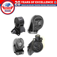 Motor & Trans Mount 4PCS Set fit Auto : 2002 - 2005 Hyundai Sonata 2.4L 6B93BC-57
