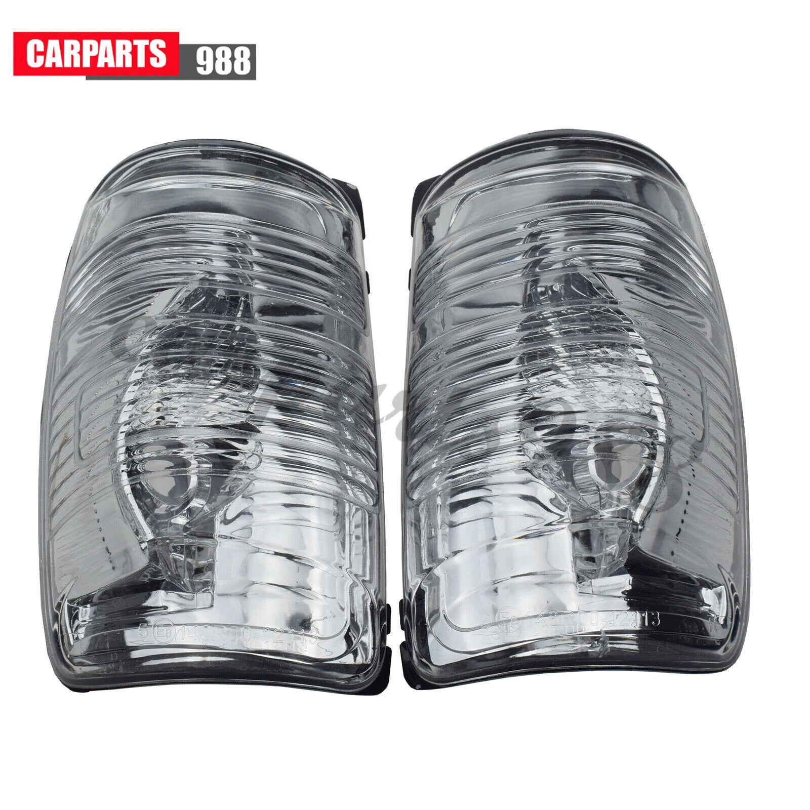 2Pcs Left Right Side Mirror Turn Signal Light for Ford Transit 150 250 350 350HD 6B93BC-57