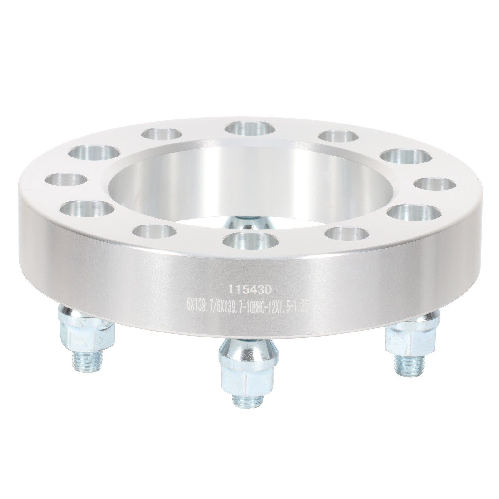 2 Pcs 1.25" 6x5.5 Wheel Spacers 12x1.5 For GMC Canyon Chevy Colorado Hummer H3 6B93BC-57