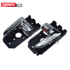 Inside Door Handle Chrome Front Rear LH RH For Kia Spectra 826102F000 826202F000 6B93BC-57