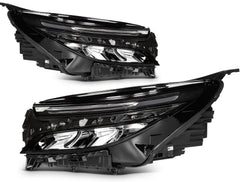 Pair LED Headlights Assembly For 2022-2024 Chevrolet Equinox LT RS 1.5L Black 6B93BC-57