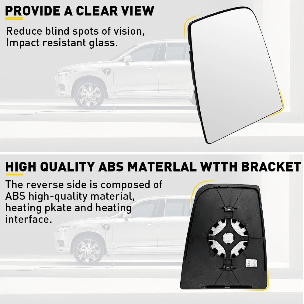 Mirror Glass Upper Passenger Side Right for RH Ford Transit Van 150 250 350 EOA 6B93BC-57