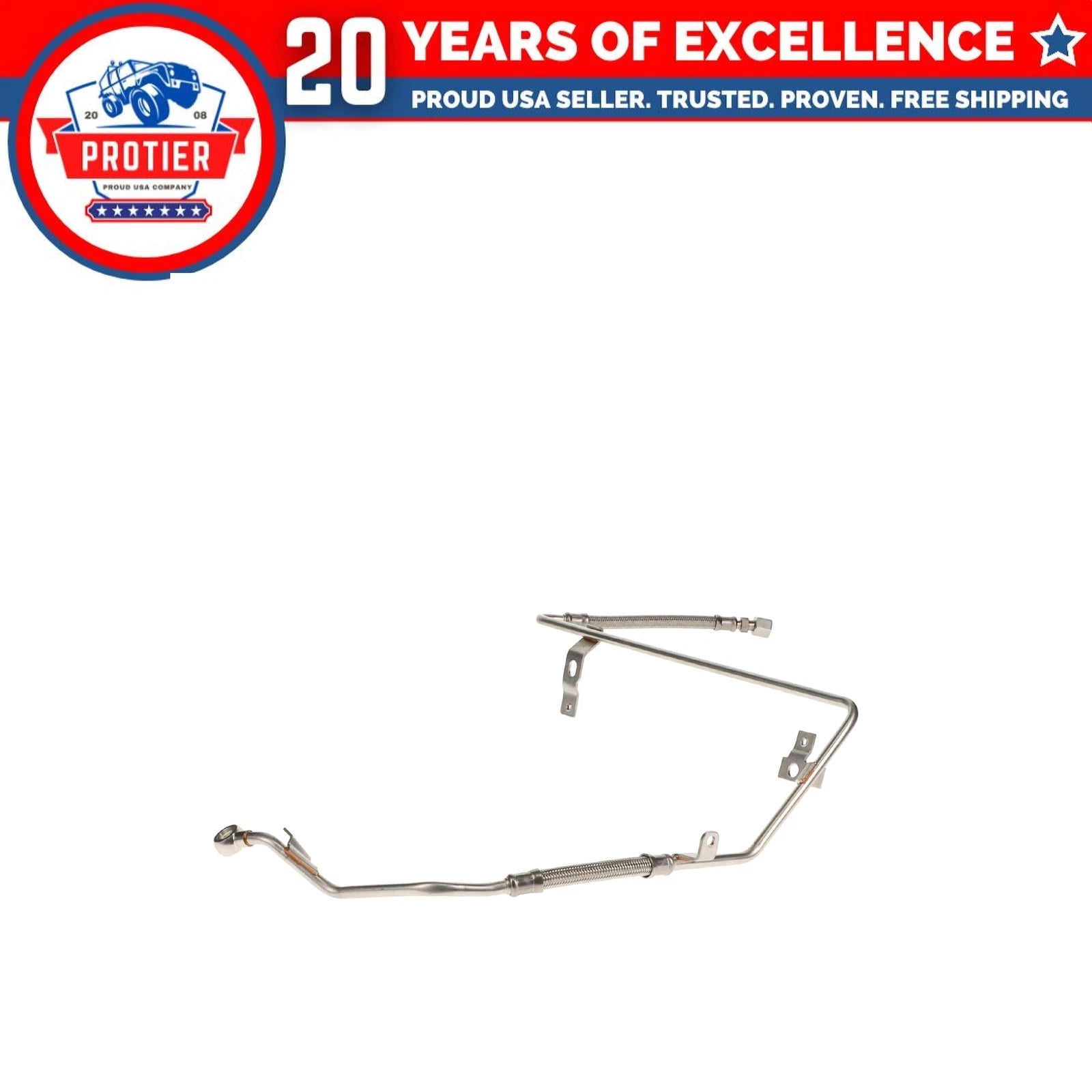 Turbocharger Oil Supply Line Fits Audi A4 A4 Quattro Passat 01-06 L4 1.8L 6B93BC-57