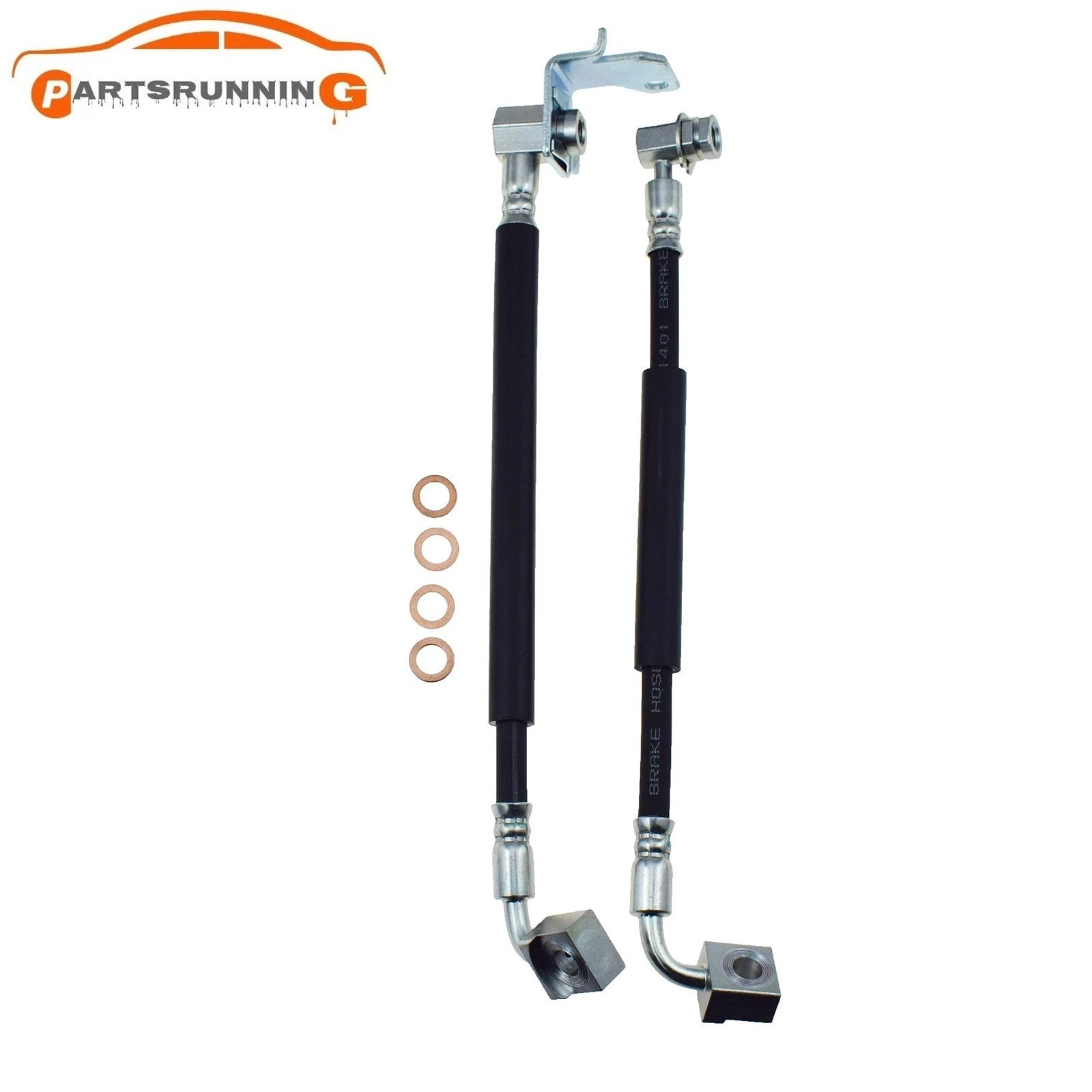 Front Left & Right Brake Hydraulic Hose for Ford Explorer Ranger Mazda Mercury 6B93BC-57