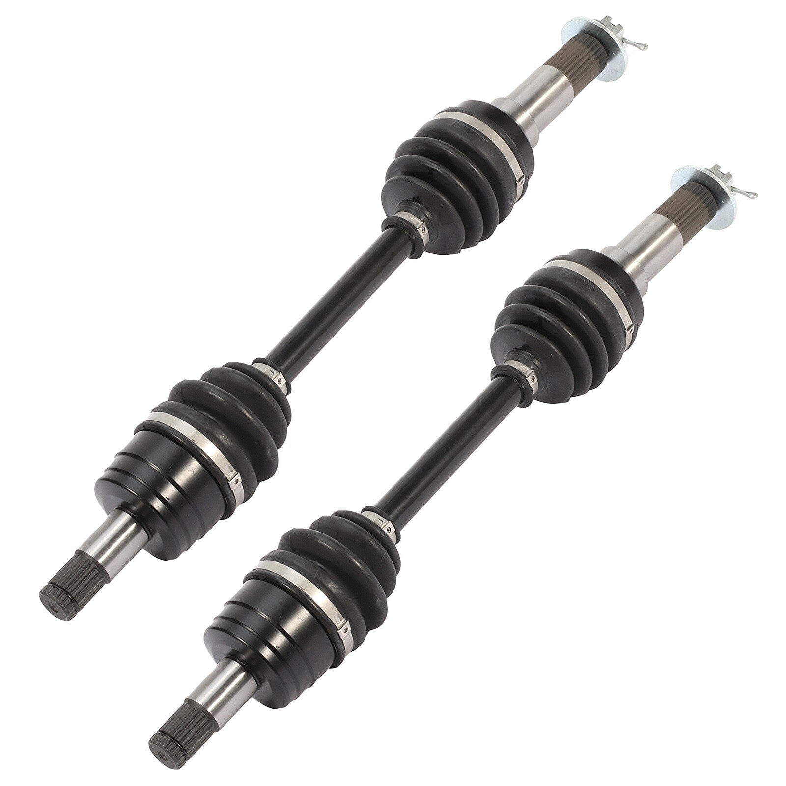 2Pcs Front CV Axles For Yamaha Kodiak 400 Grizzly 350 400 Wolverine 450 6B93BC-57