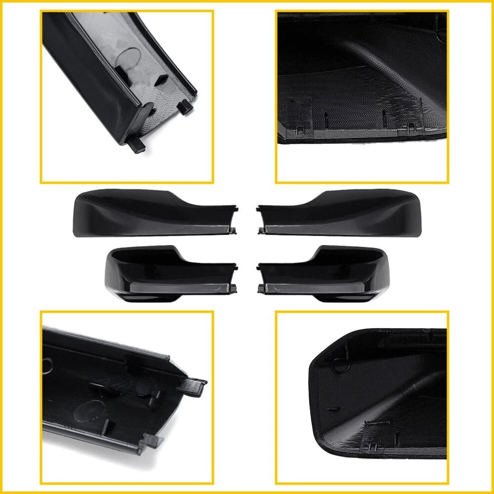 2001-2005 for Toyota RAV4 5-Door Top Black Roof Rack End Cover Shell Replace 4pc 6B93BC-57