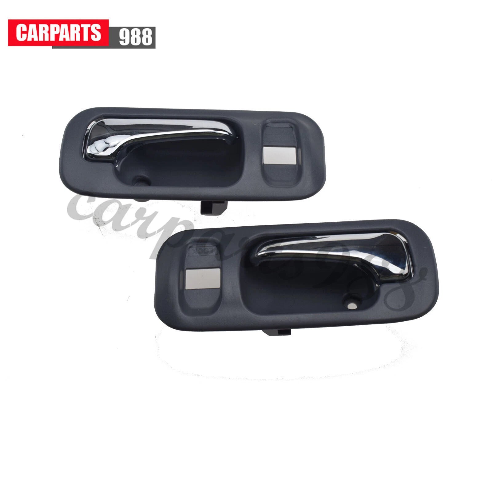 Interior Door Handle Gray Front Rear LH RH for 1997-2001 Honda CRV 72164S10A11ZA 6B93BC-57