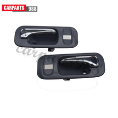 Interior Door Handle Gray Front Rear LH RH for 1997-2001 Honda CRV 72164S10A11ZA 6B93BC-57