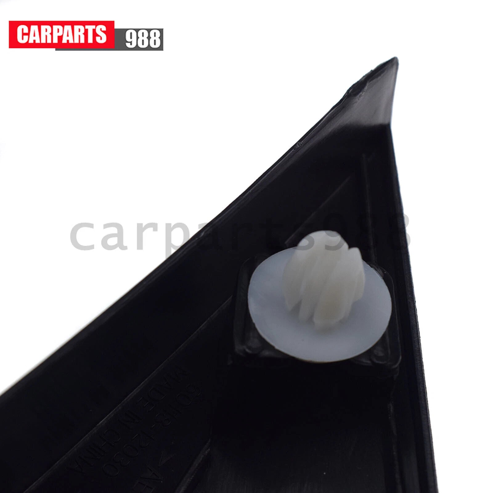 Left Side View Mirror Corner Cover Black For Toyota Corolla 2008-13 60117-12010 6B93BC-57