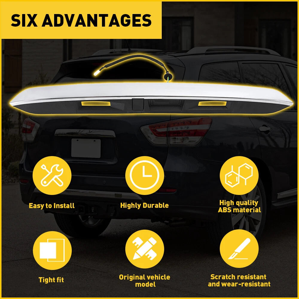 Rear Tail Gate Liftgate Finish Molding for Nissan Pathfinder 2013-20 3.5L EOA 6B93BC-57