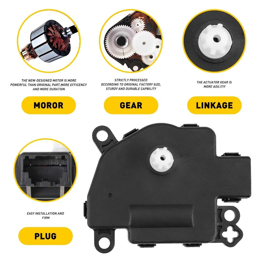 Blend Air Door Actuator for Chrysler Dodge Journey Jeep Compass Ram 68018109AA A 6B93BC-57