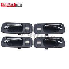 Interior Door Handle Gray Front Rear LH RH for 1997-2001 Honda CRV 72164S10A11ZA 6B93BC-57