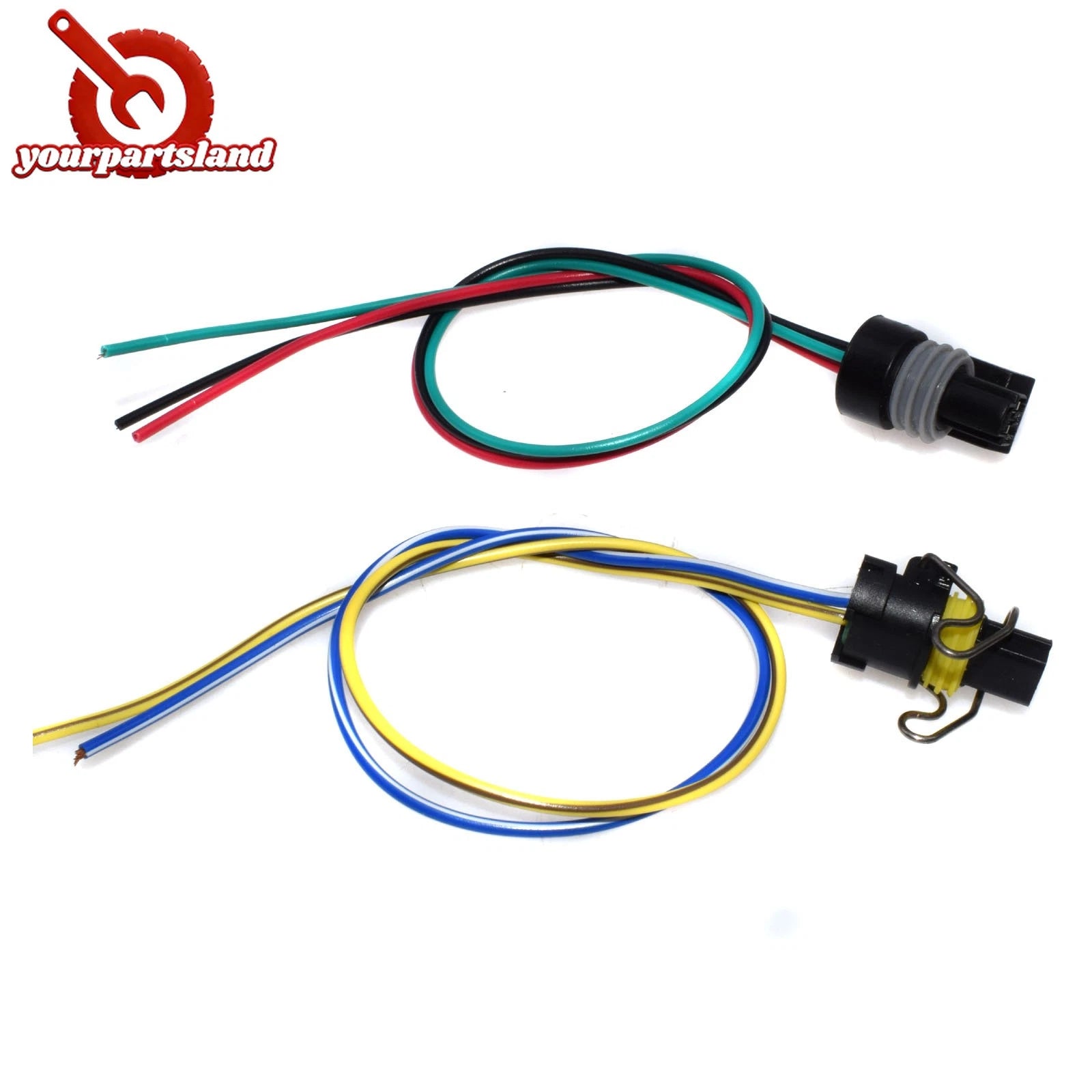 Wire Connectors For Ford 6.0L ICP & IPR Fuel Injection Pressure Regulator Sensor 6B93BC-57